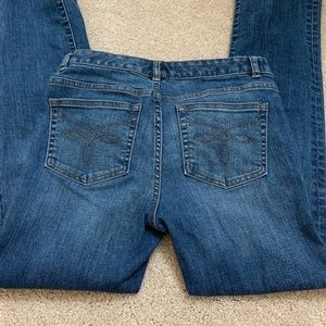 Chaps Straight Leg Petite Denim Jeans